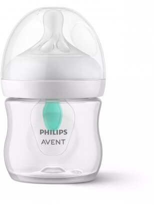 Baby Bottle with Airfree vent, 125ml, 0m+, by Philips AVENT