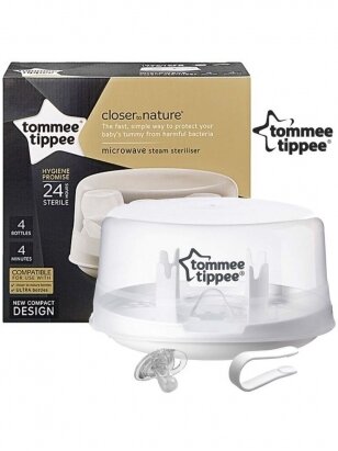 Microwave sterilizer for bottles, Closer to nature, Tommee Tippee