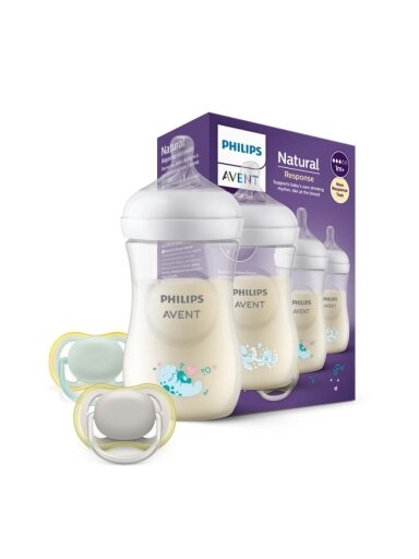 Buteliukų ir čiulptukų rinkinys, Natural reponse, Philips AVENT