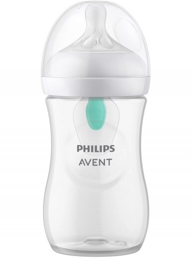 Baby Bottle with Airfree vent, 260ml, 1m+, by Philips AVENT 1 Baby Bottle with Airfree vent, 260ml, 1m+, by Philips AVENT 1