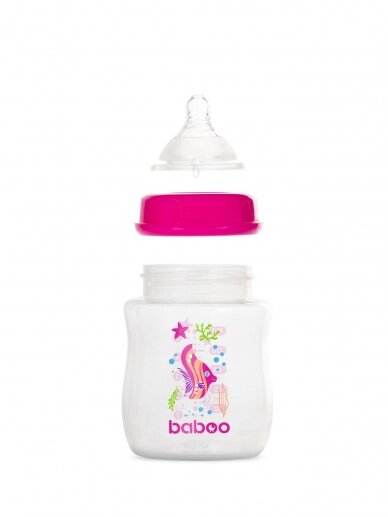 Buteliukas kūdikiui, Anti-Colic, 150 ml., Baboo 1
