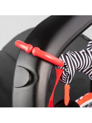 CANPOL BABIES pakabinamas žaislas vežimėliui/kėdutei Sensory Toys, 68/071_red