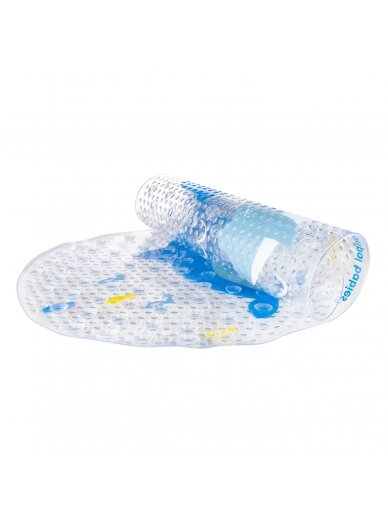CANPOL BABIES vonios kilimėlis - LOVE&SEA blue, 69x38 cm, 80/001 1