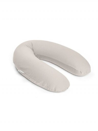 Doomoo organic cotton nursing pillow Jersey Sand (granules) 180 cm (sand)