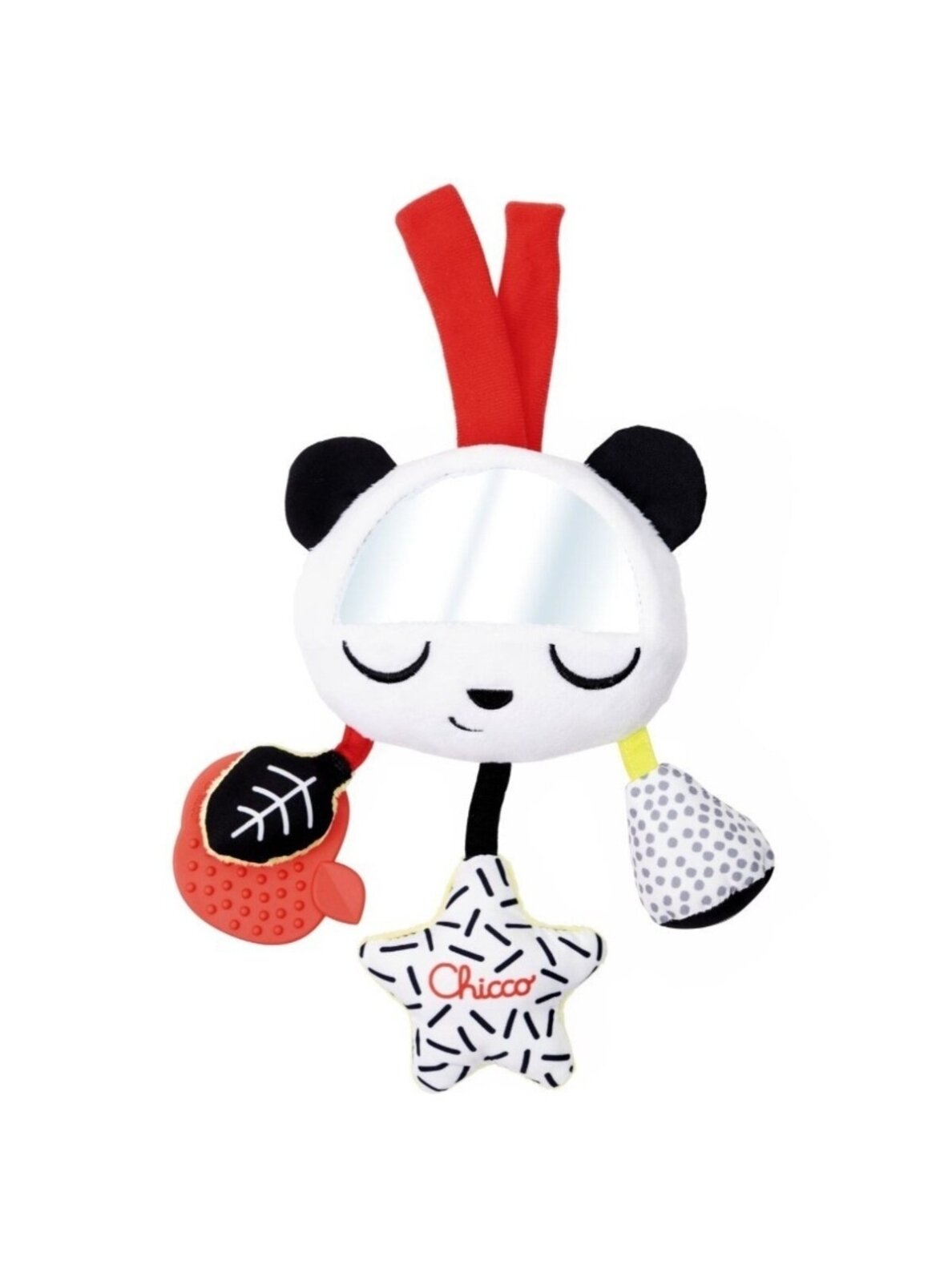 Chicco Contrast Panda Stroller Pendant