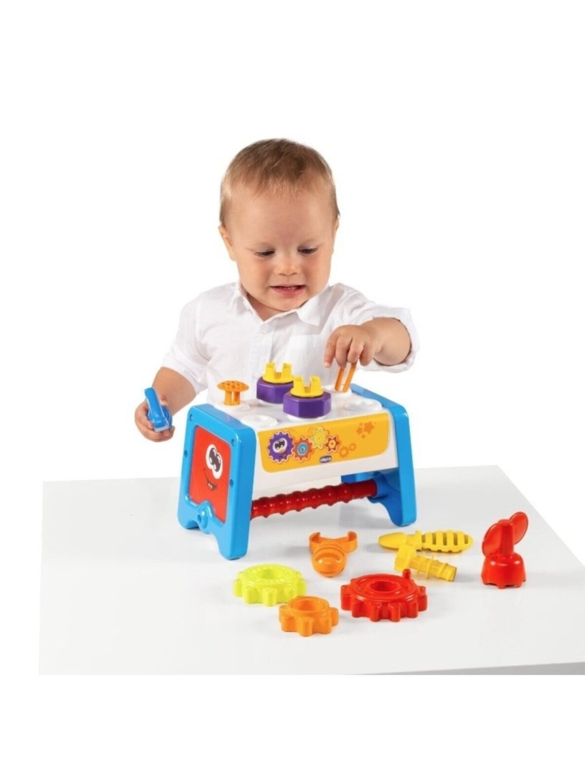 Chicco Little Handyman 2-in-1 Workshop, 15 pcs