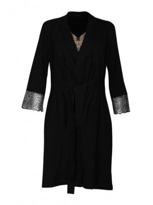 Maternity robe by DIS (black)