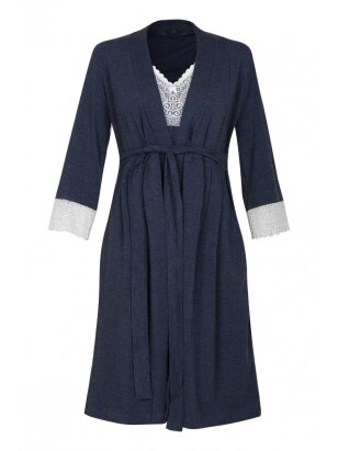 Maternity robe by DIS (blue)