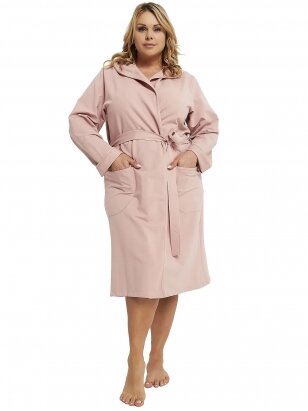 Maternity robe by IF (pink)