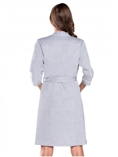Maternity robe by IF ( grey) 3