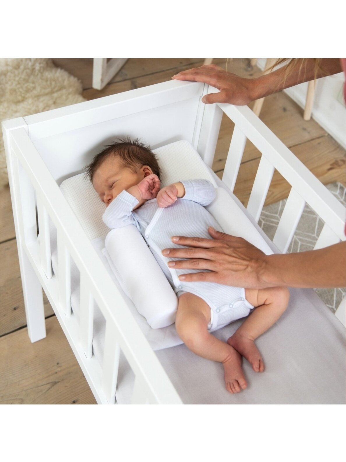Supreme Sleep Small back positioner 30 cm, Doomoo (White) 1 Supreme Sleep Small back positioner 30 cm, Doomoo (White) 1