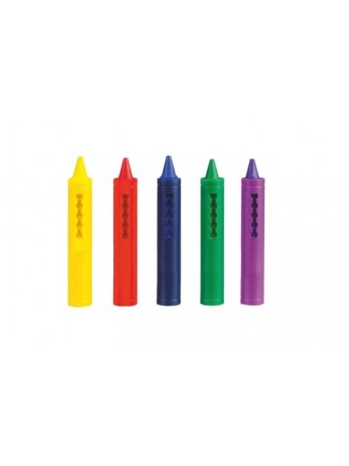 COLORINO KIDS vonios pieštukai, 5 spalvos, 67300PTR 2