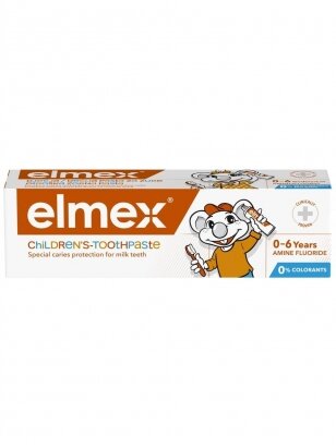 Toothpaste for children, 0-6 years, 50 ml. Elmex