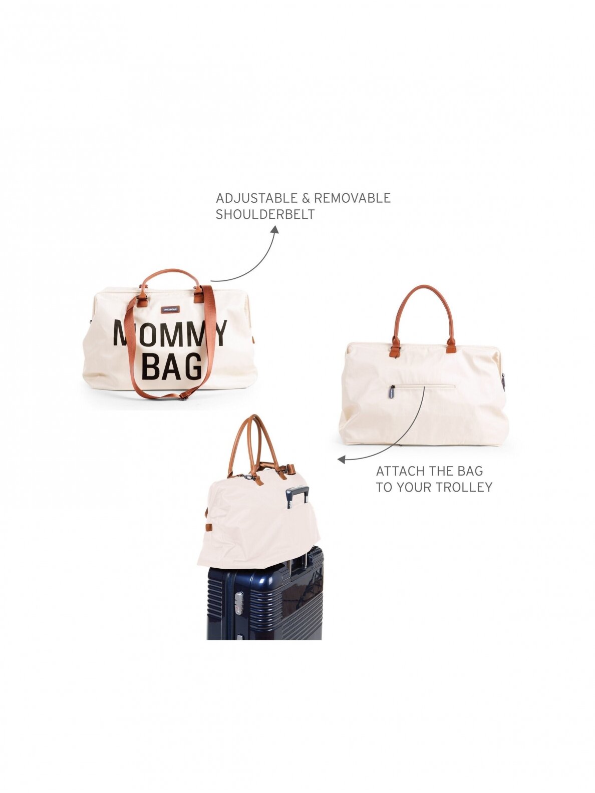 MOMMY BAG ® NURSERY BAG - OFF WHITE 3 MOMMY BAG ® NURSERY BAG - OFF WHITE 3