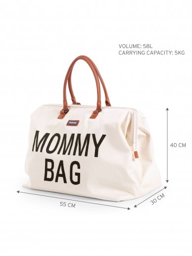 MOMMY BAG ® NURSERY BAG -  OFF WHITE  1