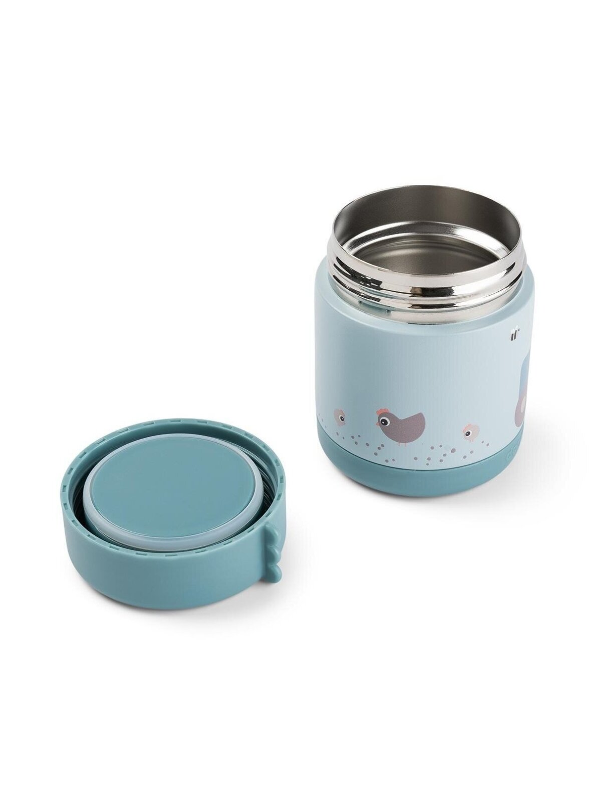 Done by Deer food thermos 300ml (Blue) 2