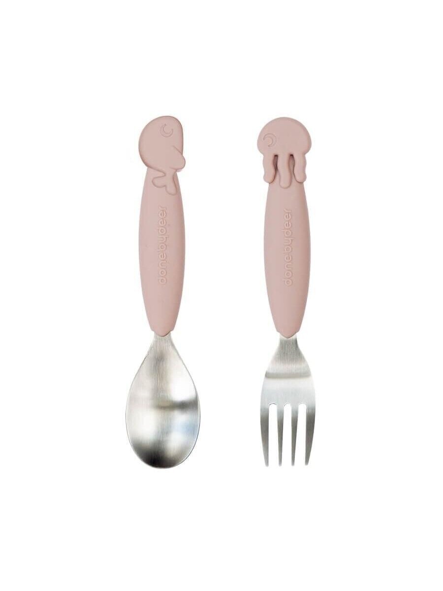 Done by Deer YummyPlus Sea Friends Spoon and Fork