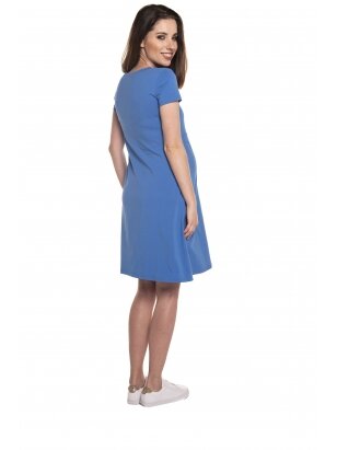 Mėlyna suknelė nėščioms LULLA, Torelle