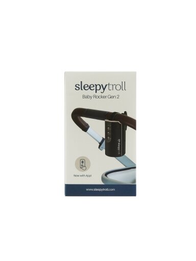 Vežimėlio siūbavimo prietaisas,  Baby Rocker gen 2, Sleepytroll