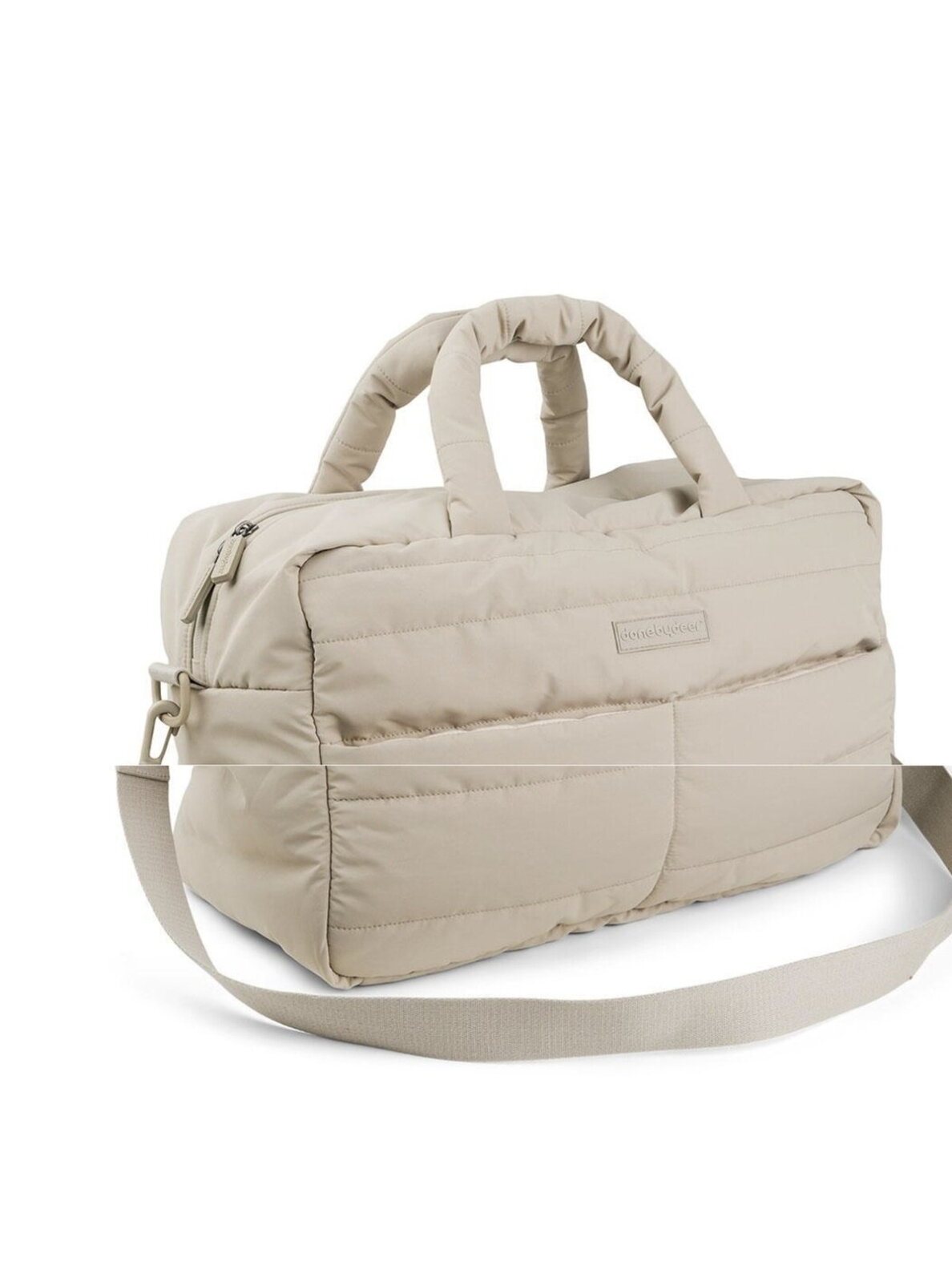 Quilted changing bag, Done by Deer (Sand)