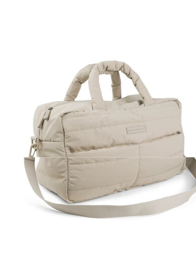 Quilted changing bag, Done by Deer (Sand) Quilted changing bag, Done by Deer (Sand)