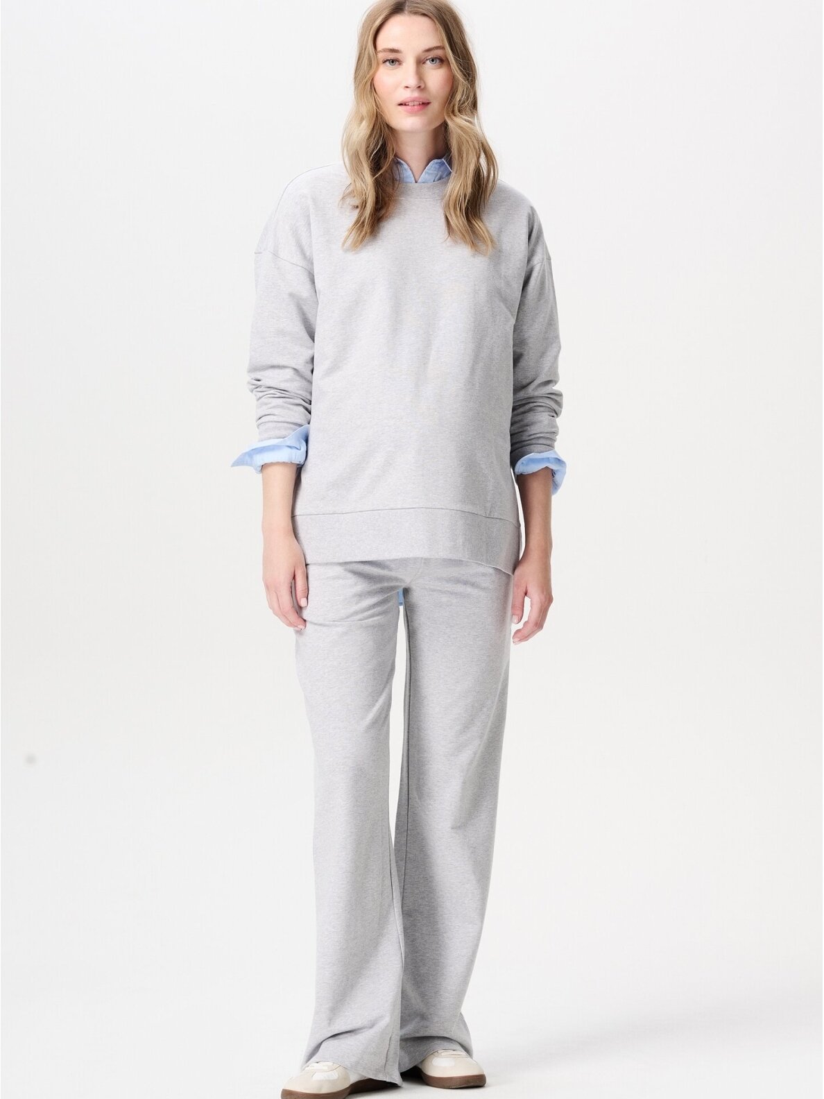 Noppies Maternity and Nursing Sweater (Grey melange) 2