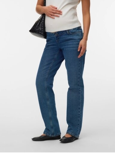 Džinsai MLCLARA, Straight, Mama;licious (Medium blue) Džinsai MLCLARA, Straight, Mama;licious (Medium blue)