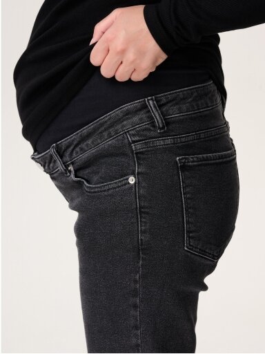Džinsai nėščioms straight fit grey dark wash, Noppies Džinsai nėščioms straight fit grey dark wash, Noppies