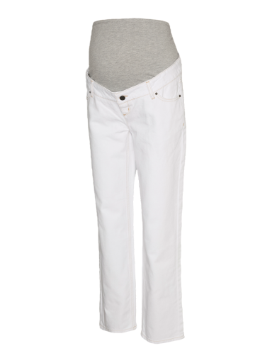 Straight Fit Jeans MLOLLI, Mama;licious (white) Straight Fit Jeans MLOLLI, Mama;licious (white)