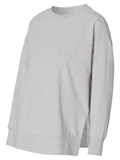 Noppies Maternity and Nursing Sweater (Grey melange) 4 Noppies Maternity and Nursing Sweater (Grey melange) 4
