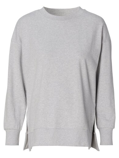 Noppies Maternity and Nursing Sweater (Grey melange) Noppies Maternity and Nursing Sweater (Grey melange)