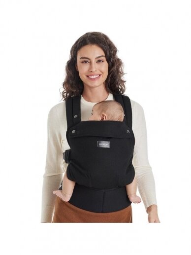 Momcozy ergonominė kūdikių nešioklė (Juoda) 3