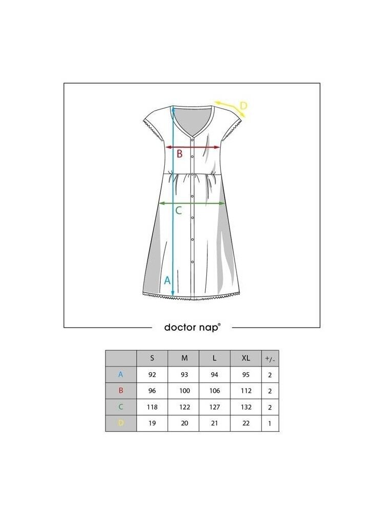 Organic cotton nightdress by DN (wood) 8