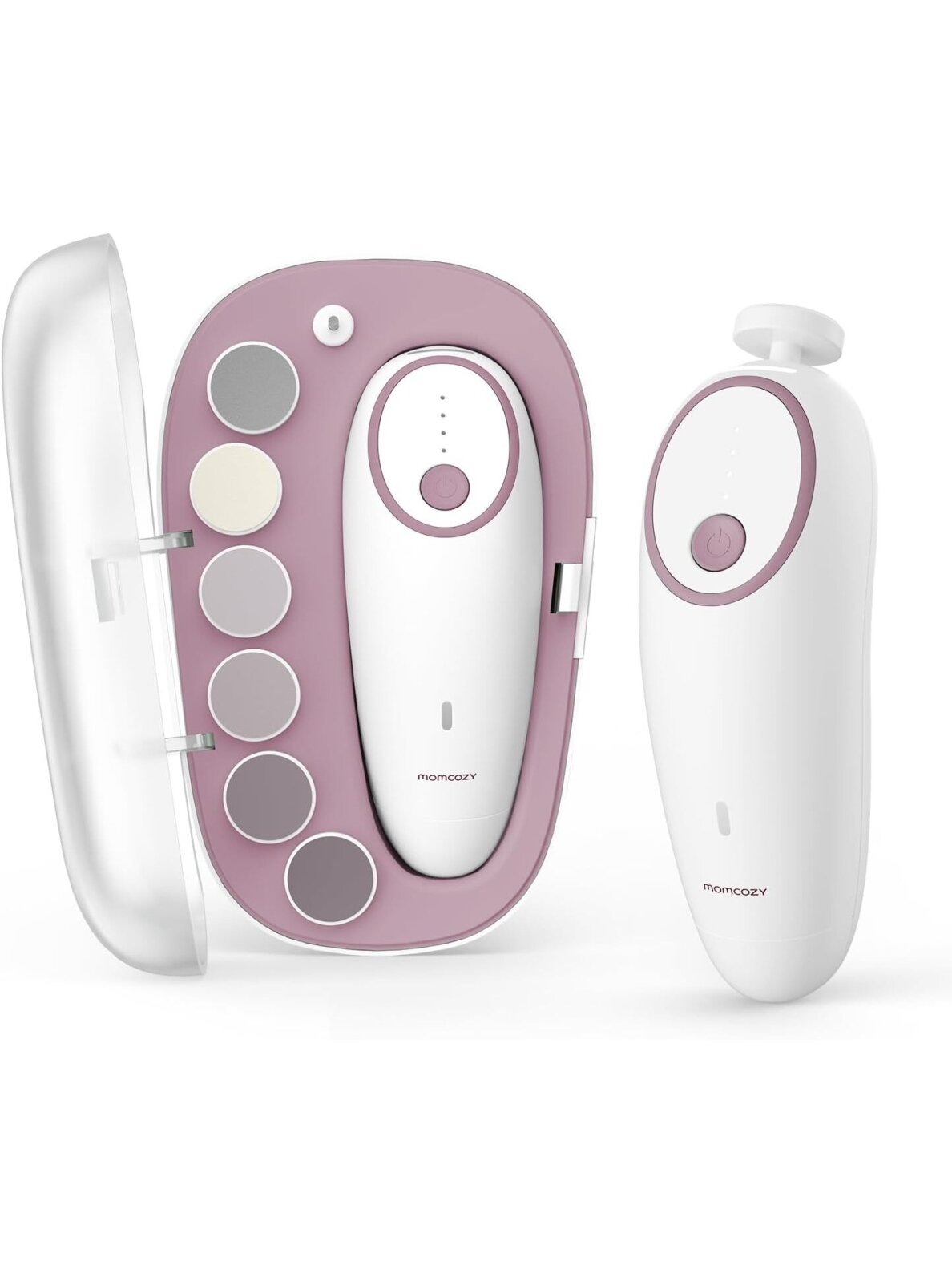 Elektrinė kūdikių nagų dildė, MOMCOZY (Rožinė)