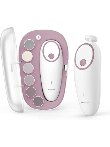 Elektrinė kūdikių nagų dildė, MOMCOZY (Rožinė)