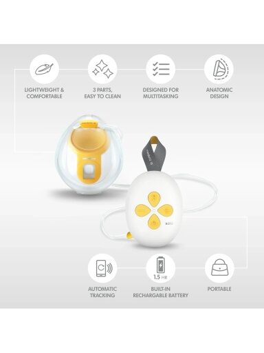 MEDELA Solo Hands Free pientraukis MEDELA Solo Hands Free pientraukis