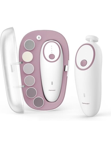 Elektrinė kūdikių nagų dildė, MOMCOZY (Rožinė) Elektrinė kūdikių nagų dildė, MOMCOZY (Rožinė)