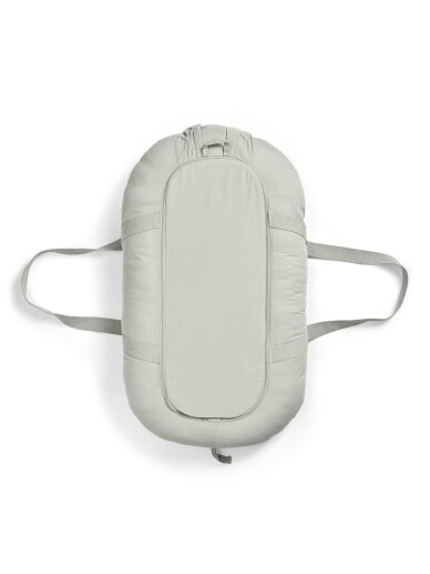 Elodie organic cotton baby nest 0+ with handles (mineral green) 1 Elodie organic cotton baby nest 0+ with handles (mineral green) 1