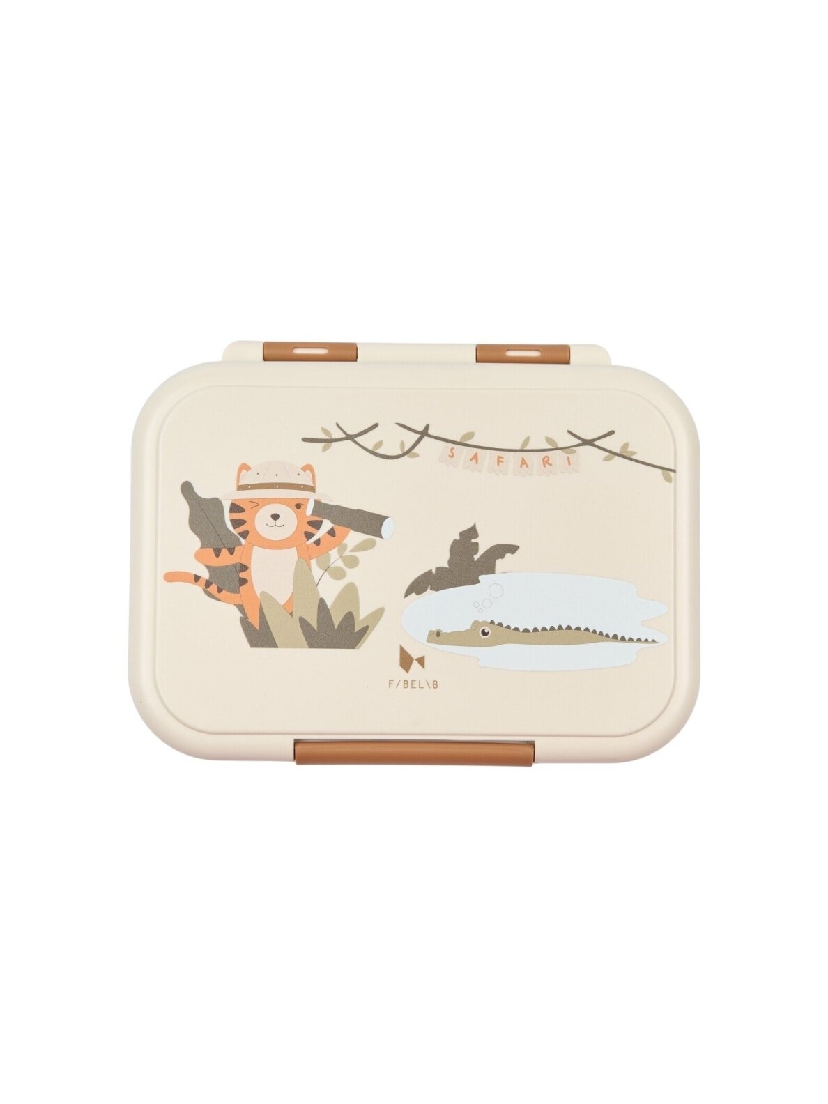 Fabelab vaikiška pietų dėžutė Safari jungle tiger
