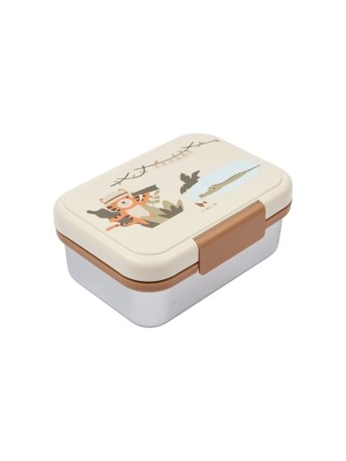 Fabelab vaikiška pietų dėžutė Safari jungle tiger 4