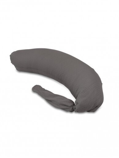 Filibabba pillow Multi Juno - Stone grey, 150-170 cm, t.gray 2