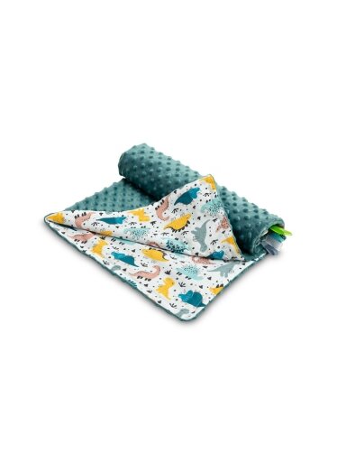 Pledas Minky Emerald Dino 75x100, Sensillo