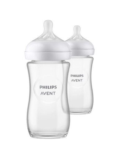 Stikliniai buteliukai Philips Avent 2x240ml