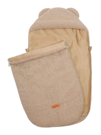 3 viename miegmaišis „Lambs Dark Beige“, Sensillo 3 viename miegmaišis „Lambs Dark Beige“, Sensillo
