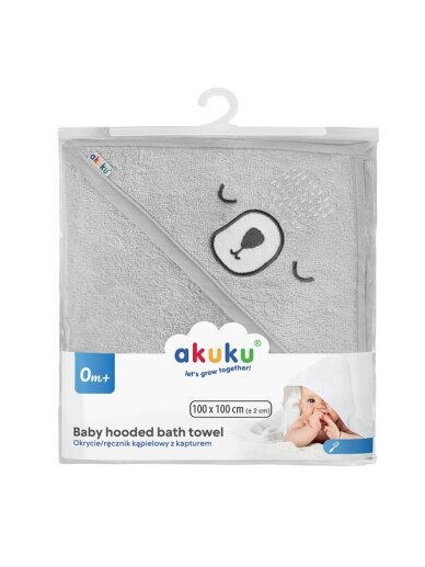 Rankšluostis su gobtuvu, Pilkas, Akuku 2