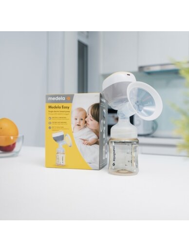 Nešiojamas elektrinis pientraukis „Medela Easy“ 4