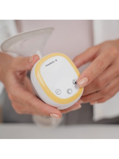 Nešiojamas elektrinis pientraukis „Medela Easy“ 6