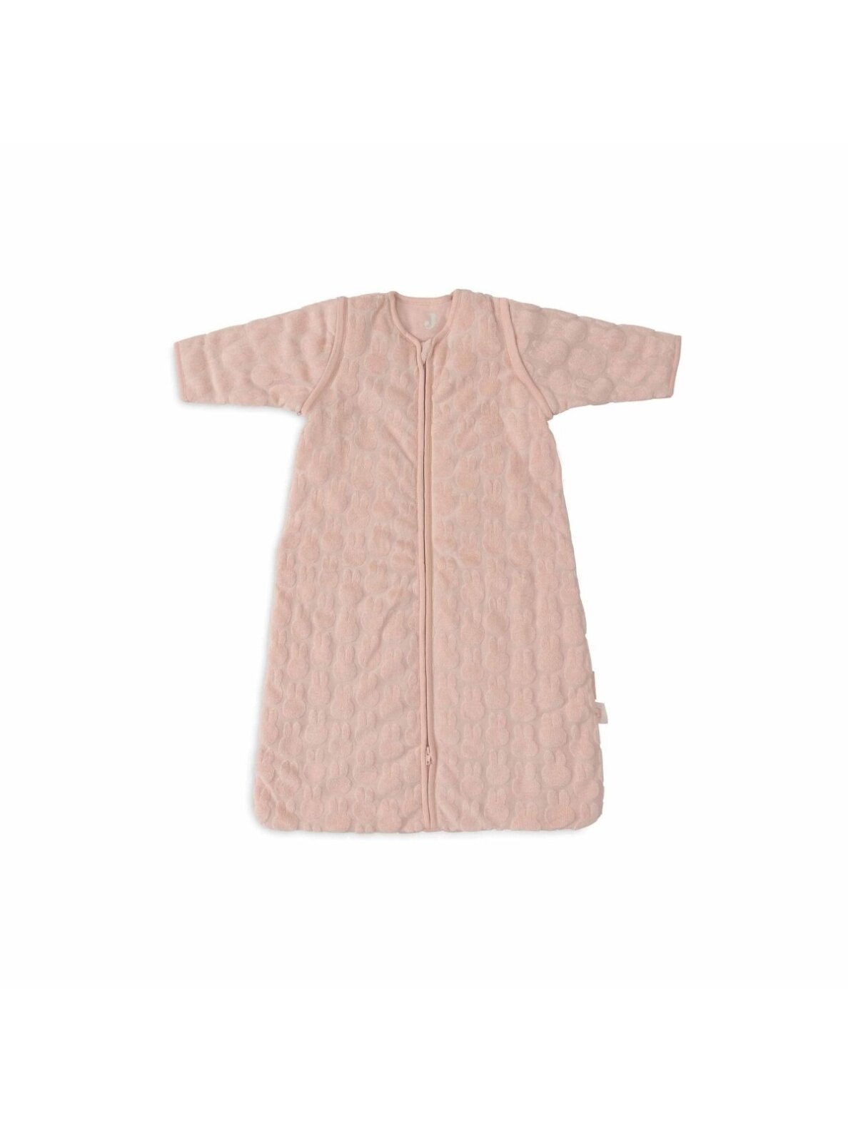 Frotinis miegmaišis su nusegamomis rankovėmis, 110 cm, TOG 2.5-3.5, Jollein (Miffy Jacquard, Wild Rose) Frotinis miegmaišis su nusegamomis rankovėmis, 110 cm, TOG 2.5-3.5, Jollein (Miffy Jacquard, Wild Rose)