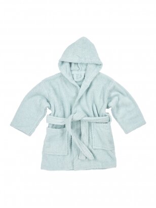 Terry bathrobe for children, Meyco Baby, (light blue)