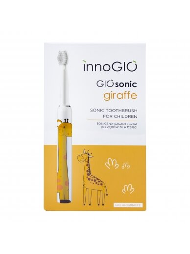 InnoGiO garsinis dantų šepetėlis žirafa GIO-460 3